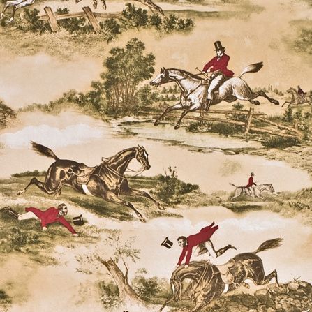 Ткань Hunting Scenes от Lewis & Wood