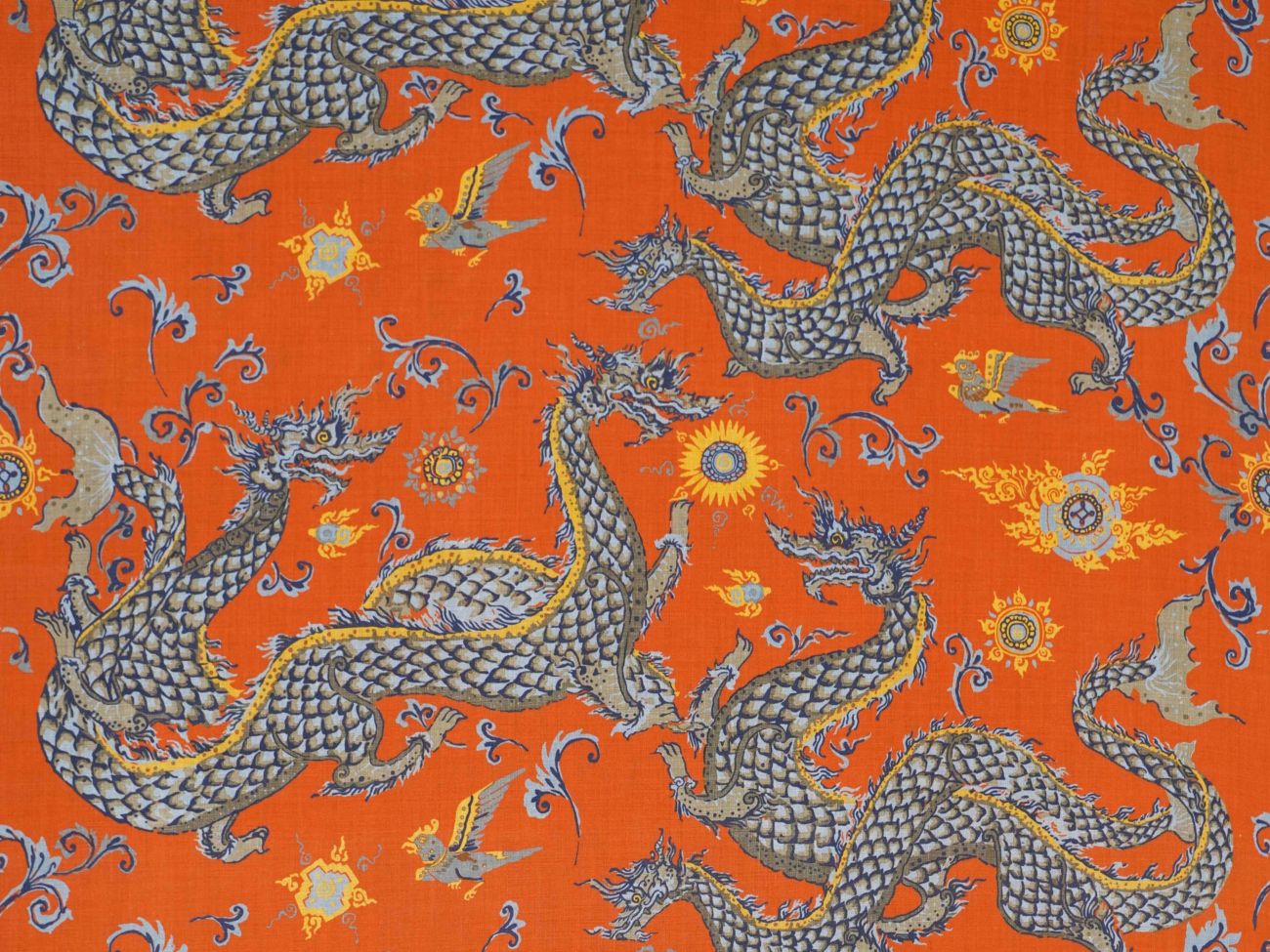 Ткань для штор New panlong от Jim Thompson.