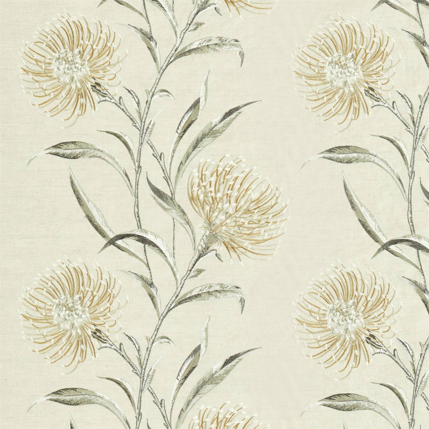 Ткань Catherinae embroidery от Sanderson