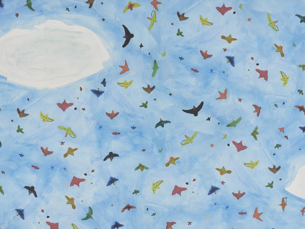 Обои Le ciel d'iris от Pierre Frey