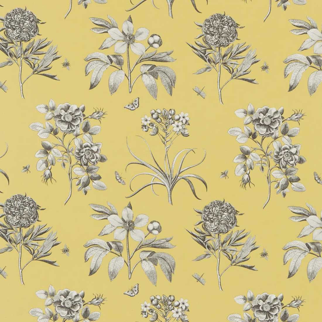 Ткани Etchings & Roses от Sanderson