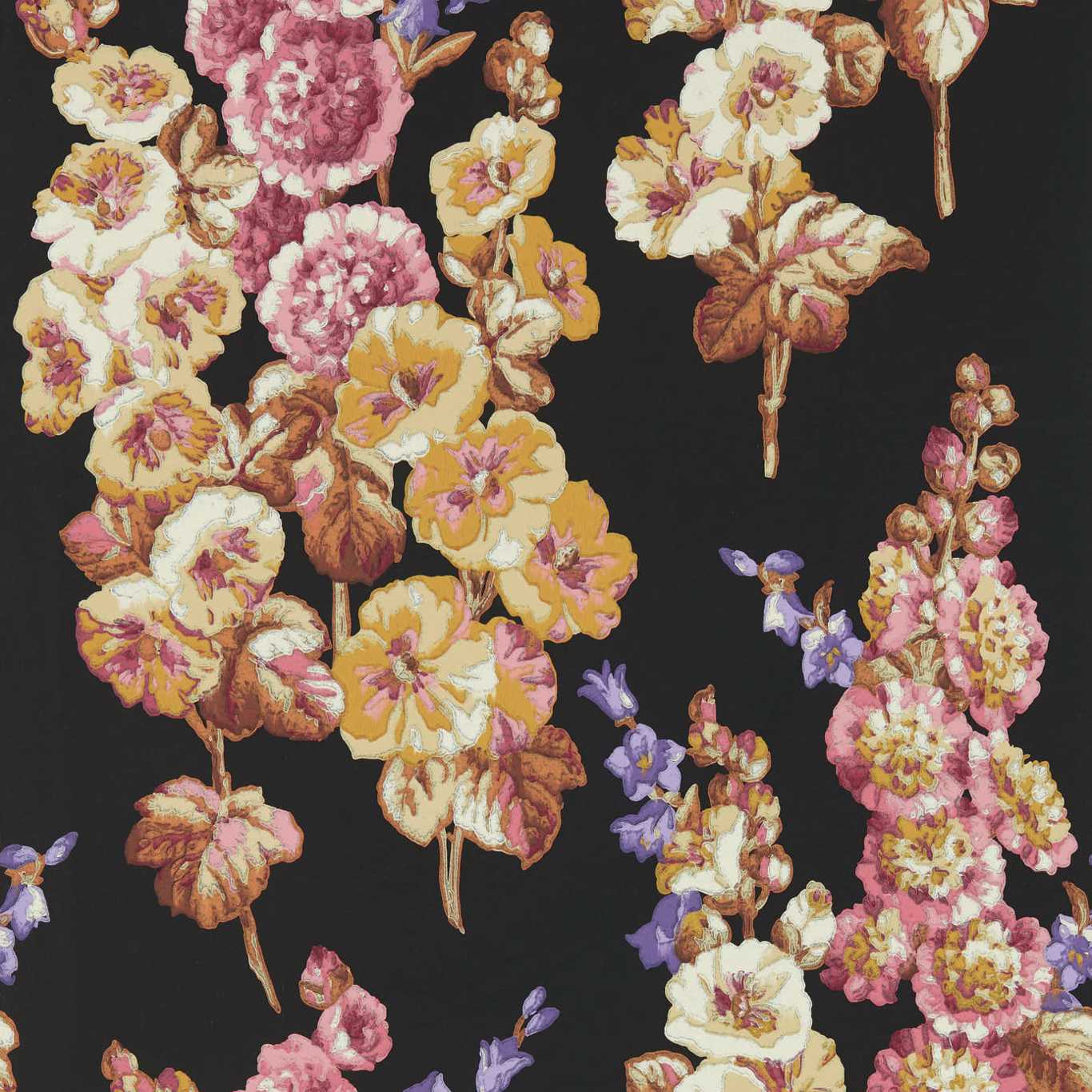 Обои Hollyhocks от Sanderson