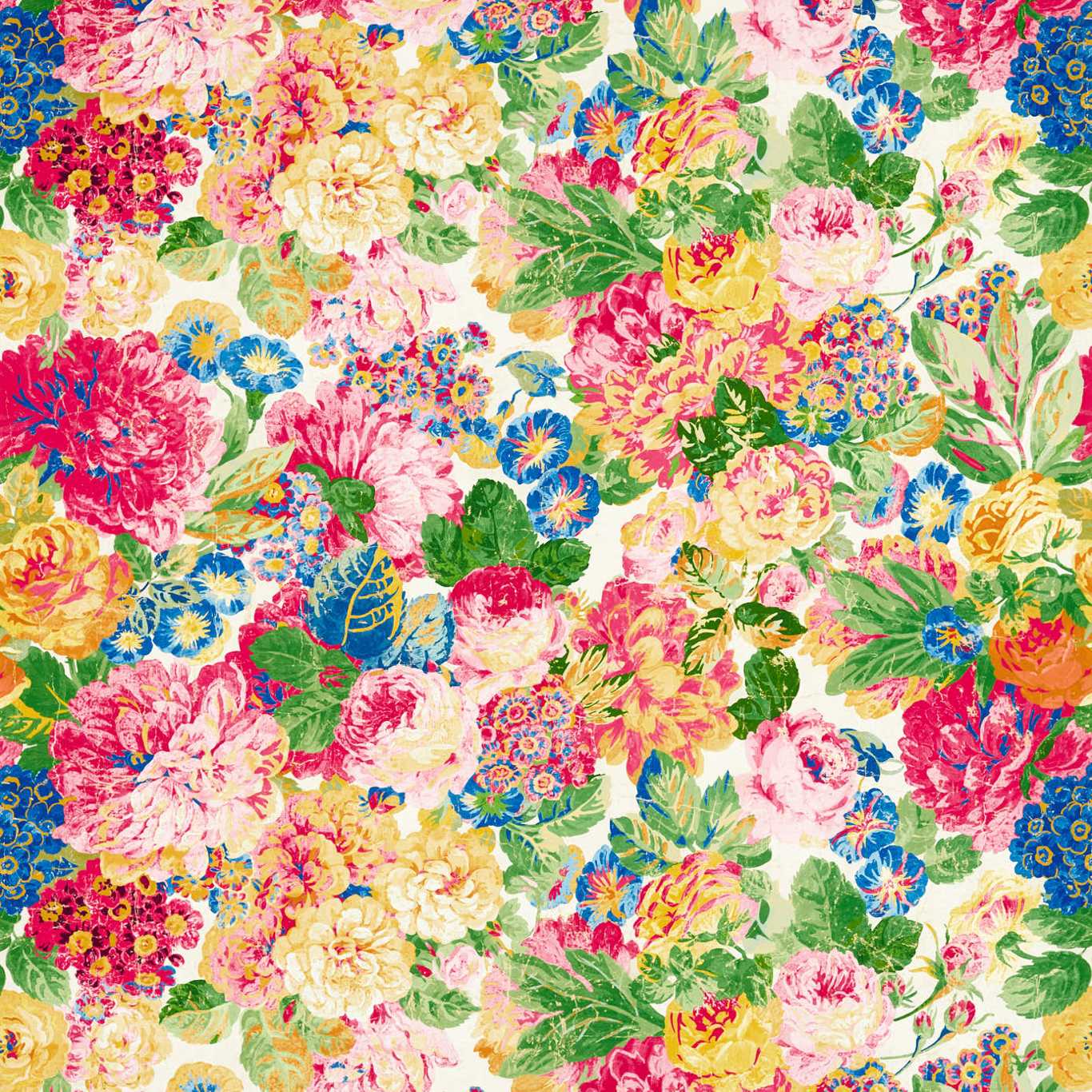 Обои Very rose and peony от Sanderson