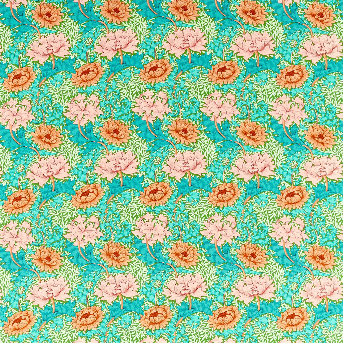 Ткань Chrystanthemum от Morris & Co
