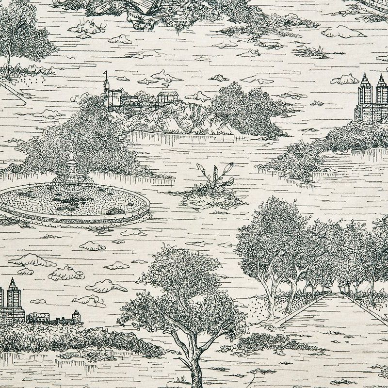 Ткань Central park toile от Travers