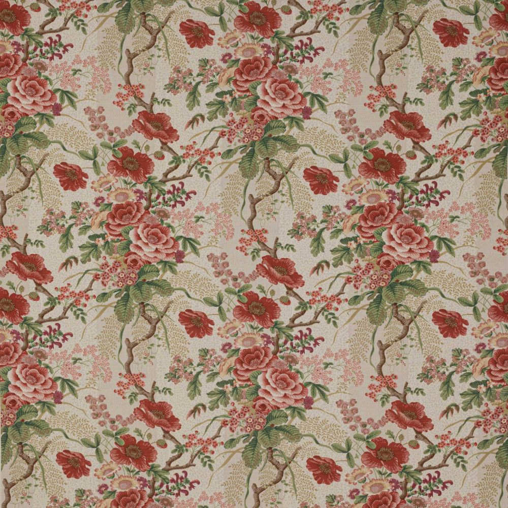 Ткань Tree Poppy от Colefax & Fowler