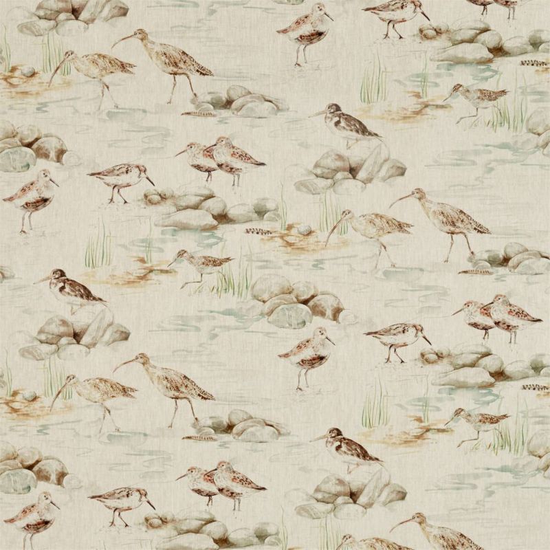 Ткань Estuary birds от Sanderson