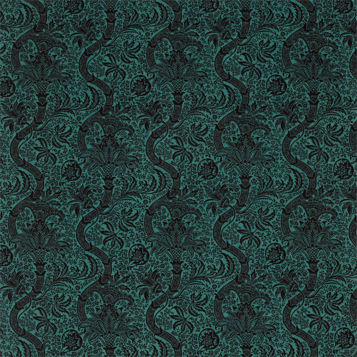 Ткань Indian flock velvet от Morris & Co