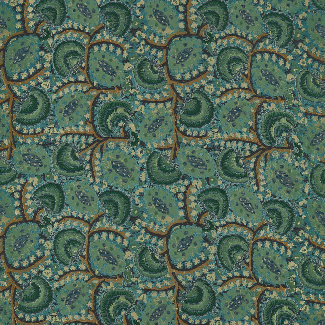 Ткань Suzani archive embroidery от Zoffany