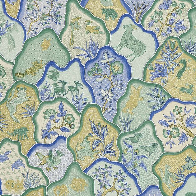 Обои Toile des indes от Braquenie