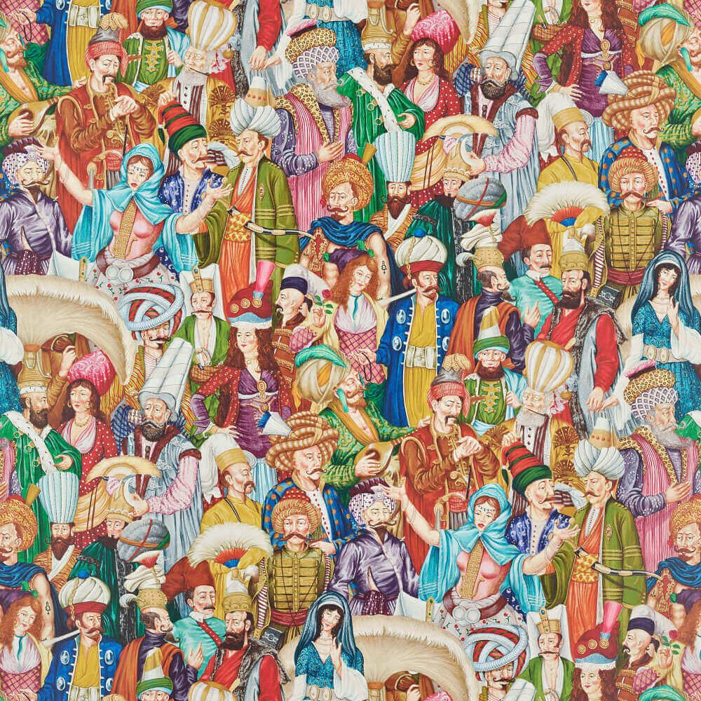 Обои La foule persane от Pierre Frey